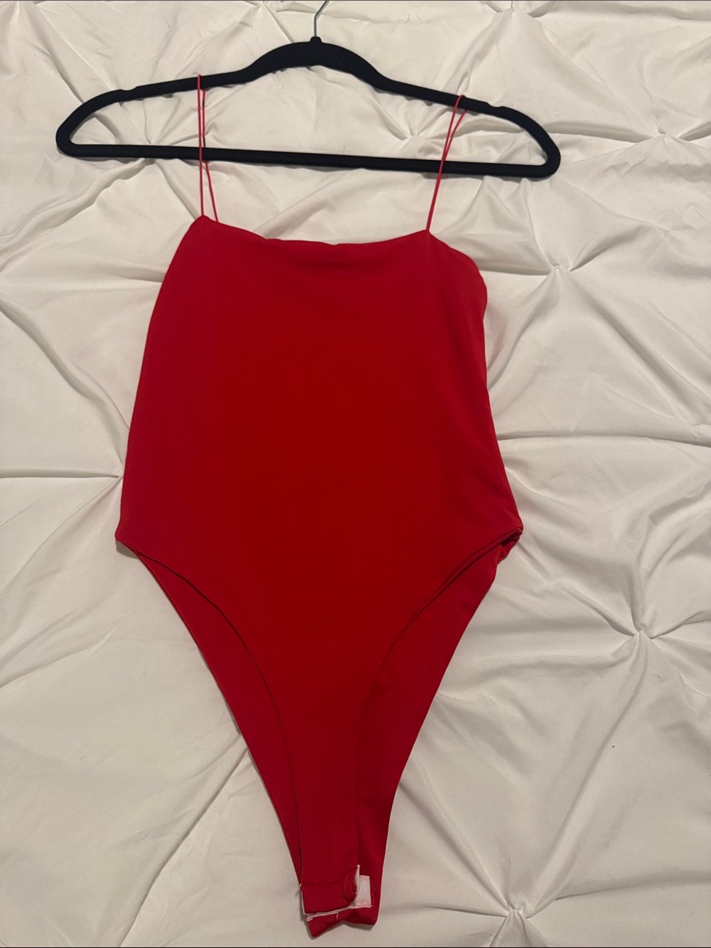 SHEIN Red Girls One-Piece Swimsuit with Thin Straps